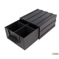Modul cu sertar(108x120x60mm); Culoare sertar: neagrã