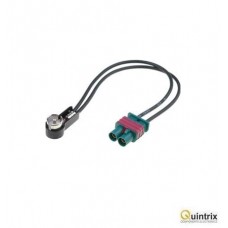 Adaptor antenã; Fakra mufã x2,ISO Adaptor antenã; Fakra mufã x2,ISO