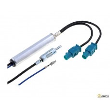 Separator antenã; DIN mufã, Fakra mufã x2; Seat, Skoda, VW Separator antenã; DIN mufã, Fakra mufã x2; Seat, Skoda, VW