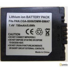 CGA-S006;DMW-BMA7 Acumulator aparat foto pentru Panasonic CGA-S006;DMW-BMA7 Acumulator aparat foto pentru Panasonic