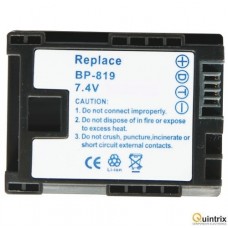 BP-819 7,4V,1.4Ah,Li-Ion, Acumulator camera video pentru Canon BP-819 7,4V,1.4Ah,Li-Ion, Acumulator camera video pentru Canon